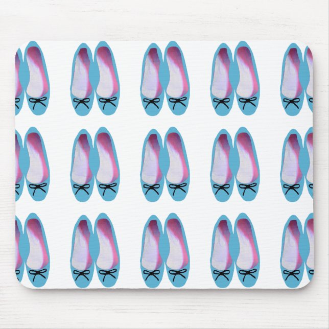 Blue Shoes Mousepad (Vorne)