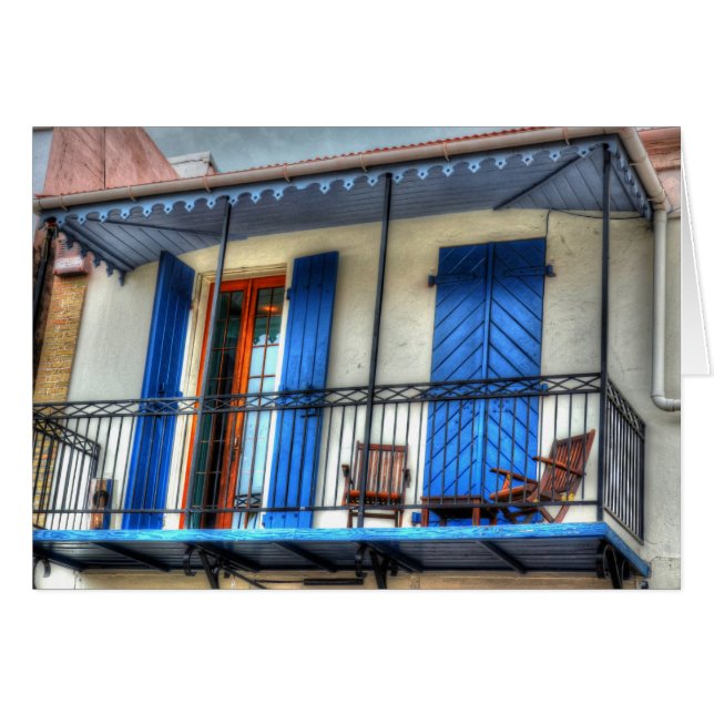 Blue Shutters (Vorderseite (Horizontal))
