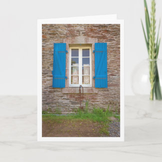 Blue Shutters Karte