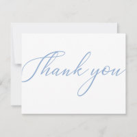 Blue Simple Modern Business Package Danke Karte