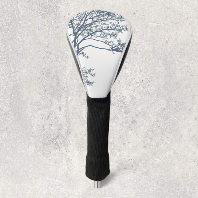 Blue Single Tree Boho Golf Headcover (Von Creator hochgeladen)