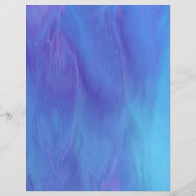 Blue Skies Bulk Scrapbook Paper Pages Flyer (Vorne)