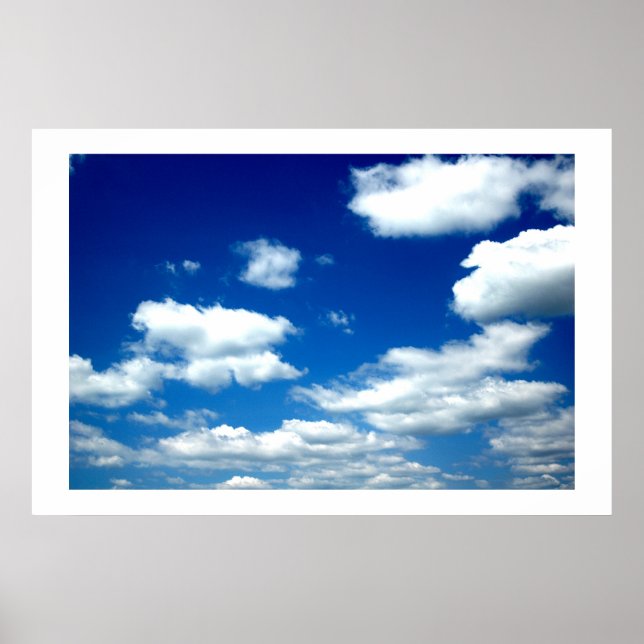 Blue Skies Poster (Vorne)
