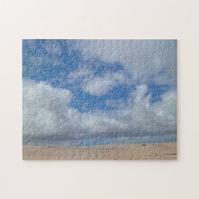 Blue Sky Beach Scene (Horizontal)