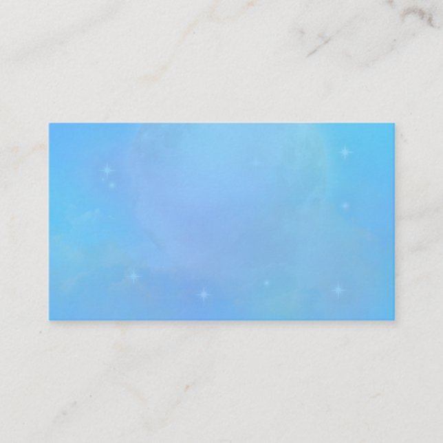 Blue Sky Business Cards Visitenkarte (Vorderseite)