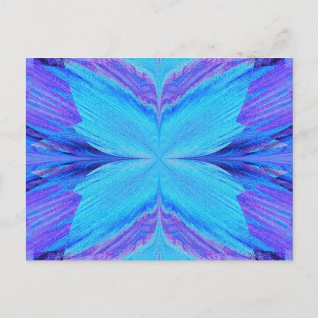 Blue Sky Butterfly Postkarte (Vorderseite)