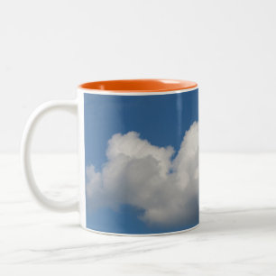 Blue Sky Cloud-Tasse Zweifarbige Tasse