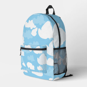 Blue Sky Clouds Bedruckter Rucksack