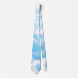Blue Sky Clouds Krawatte