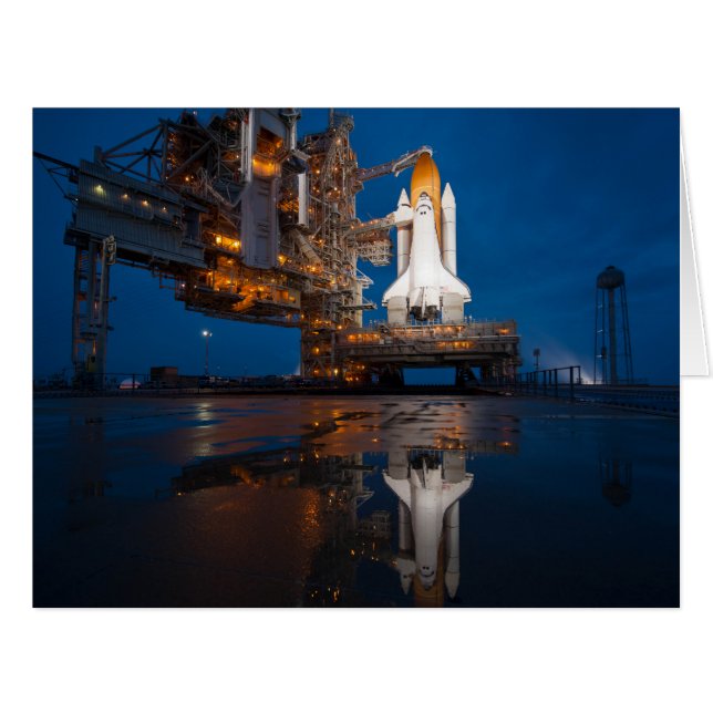 Blue Sky for Space Shuttle Atlantis Launch (Devant horizontal)