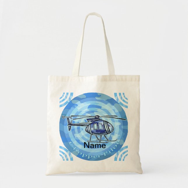 Blue Sky Helicopter Totbag Tragetasche (Vorne)