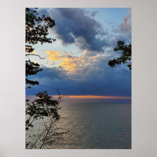 Blue Sky Lake Poster (Vorne)