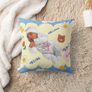 Blue Sky Melona Henok Throw Pillow Kissen