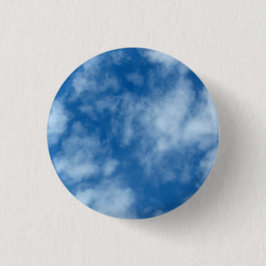 Blue Sky mit Wolken-Naturfotografie Button