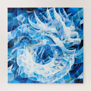 Blue Sky Mosaic Dragon