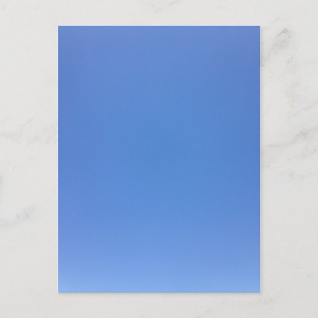 Blue Sky Postkarte (Vorderseite)