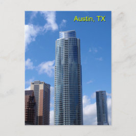 Blue Sky Scraper Postkarte