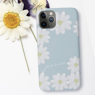 Blue Sky Springtime Daisies Custom Case-Mate iPhone Hülle
