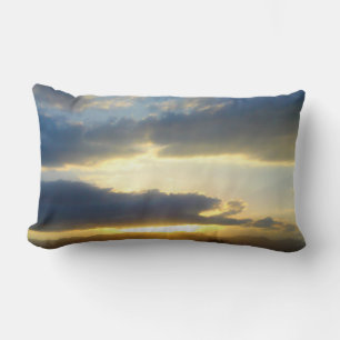Blue Sky Sunset Pillow Lendenkissen