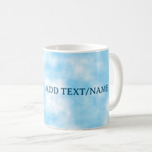 Blue Sky und Cloud Art Custom Kaffeetasse