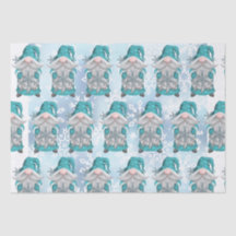 Blue Snowflake Gnome