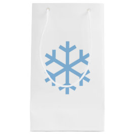 Blue Snowflake Weihnachtsgeschenk Tasche Kleine Geschenktüte