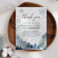 Blue Snowflakes ONEderful 1. Geburtstag