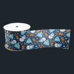 Blue Snowman und Blue Christmas Tree Satinband<br><div class="desc">Blue Snowman and Blue Christmas Tree Satin Ribbon Crafts & Party Supplies > Geschenkartikel > Band</div>
