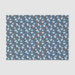 Blue Snowman und Blue Christmas Tree Seidenpapier<br><div class="desc">Blue Snowman and Blue Christmas Tree Tissue Paper Crafts & Party Supplies > Geschenkartikel > Gewebepapier</div>