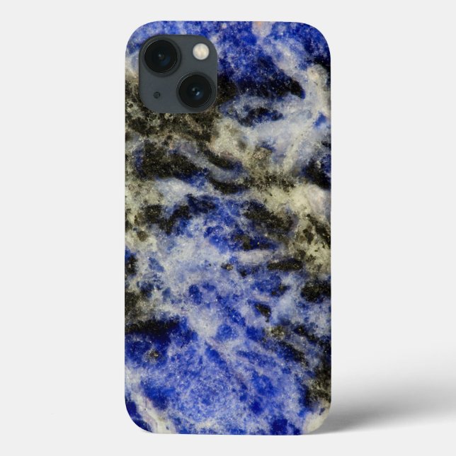 Blue Sodalite Case-Mate iPhone Hülle (Rückseite)