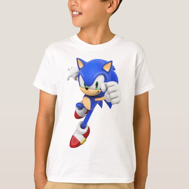 Blue Sonic T-Shirt (Vorderseite)