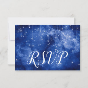 Blue Space Galaxy Celestial Stars UAWG Response Einladung