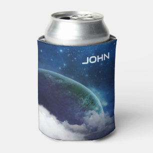 Blue Space Planet Personalisierter Dosenkühler