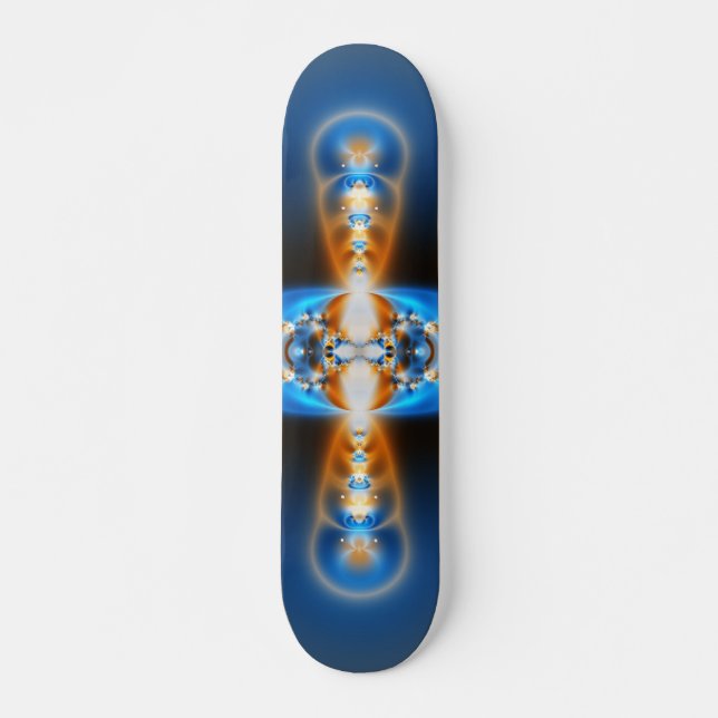 Blue Space Skateboard (Vorne)
