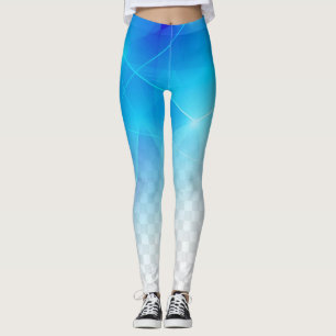 Blue Sparkle Leggings