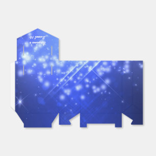 Blue Sparkor Glam Club Gastgeschenk Box Geschenkschachtel