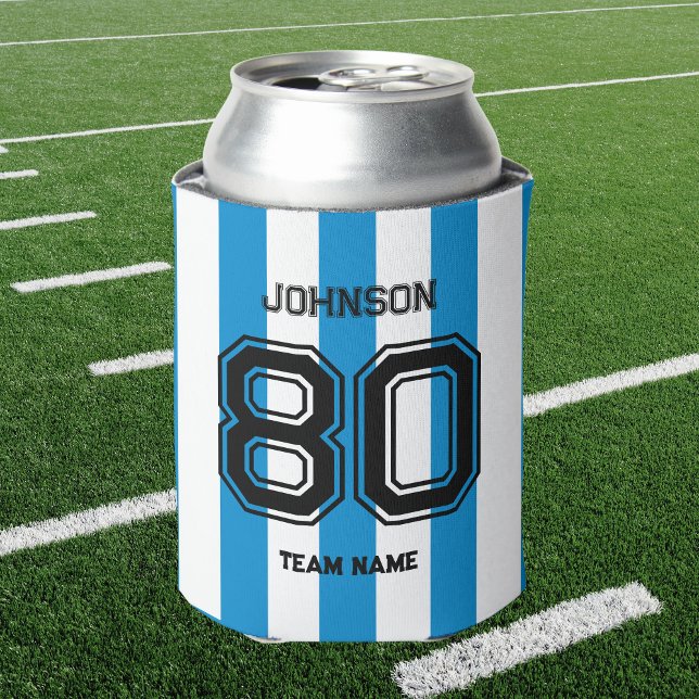 Blue Sports Team Individuelle Name Number Team Gam Dosenkühler (Von Creator hochgeladen)