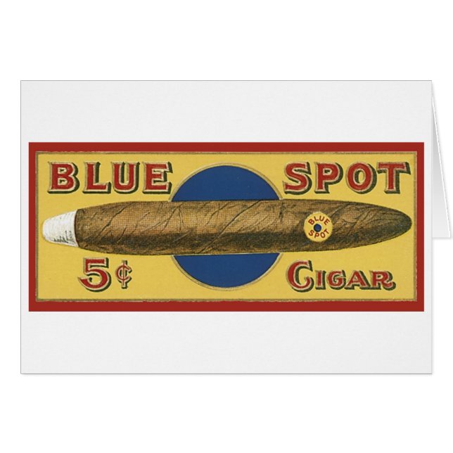 Blue Spot Cigar Label (Vorderseite (Horizontal))