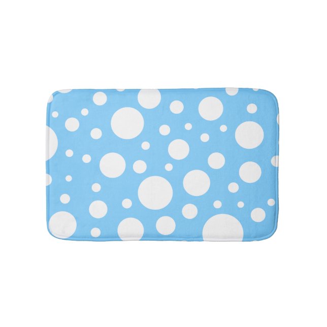 Blue Spots Bath Mat Badematte (Vorderseite)