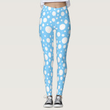Blue Spots Leggings