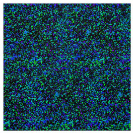 Blue Spritzer - Polyester Weave Fabric Stoff