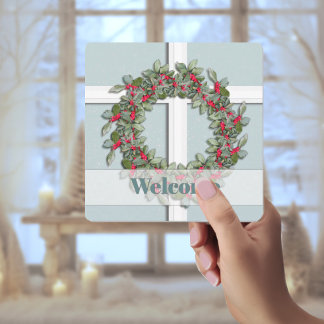 Blue Spruce Window to Winter Invitation