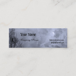 Blue Spuk Sky Custom Business Cards Mini Visitenkarte