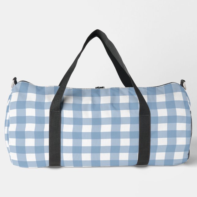 Blue Square Deluxe Fitness Bag Duffle Bag (Vorderseite)