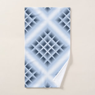 Blue square holes pattern