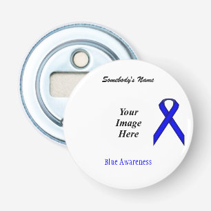 Blue Standard Ribbon Template von Kenneth Yoncich Flaschenöffner