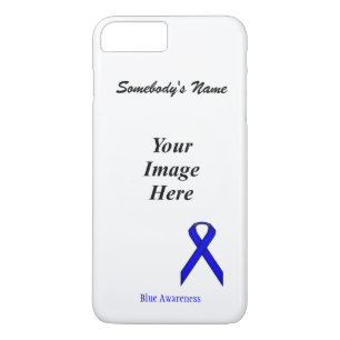 Blue Standard Ribbon Tmpl von Kenneth Yoncich Case-Mate iPhone Hülle