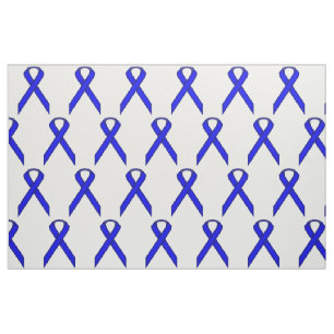 Blue Standard Ribbon von Kenneth Yoncich Stoff