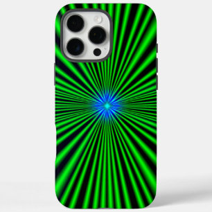 Blue Star auf grünem Licht iPhone 16 Pro Max Hülle