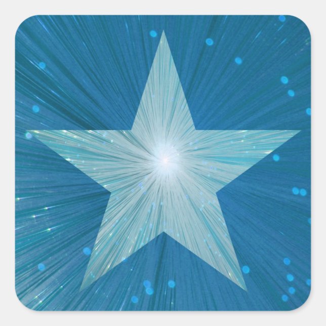 Blue Star Aufkleber (Vorderseite)